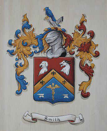 Coat of Arms painting von Schierstaedt