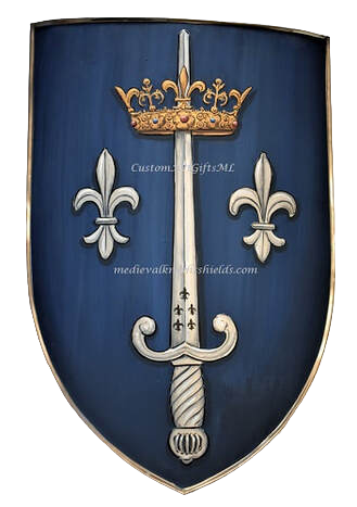 Joan Darc Coat of Arms knight shield