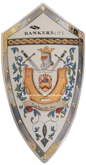 Bankers -  Quimby Coat of Arms knight shield