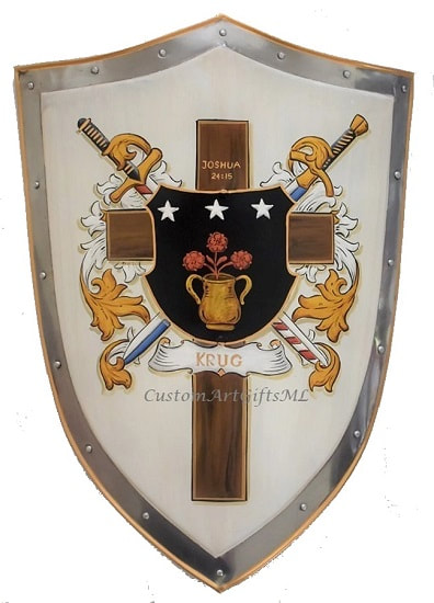 Religious Coat of Arms knight shield