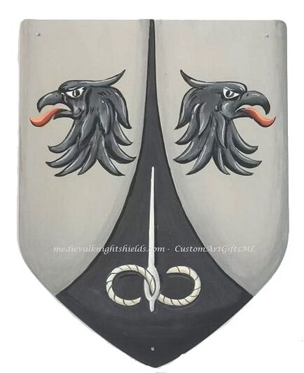 Ferguson Clan crest -  Coat of Arms metal house plaque