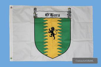 O' Hara family crest flag