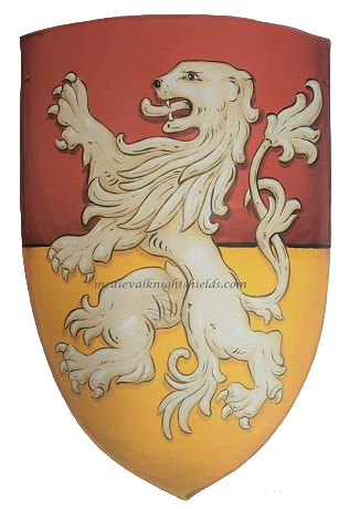 Wise coat of arms shield - metal heater shield