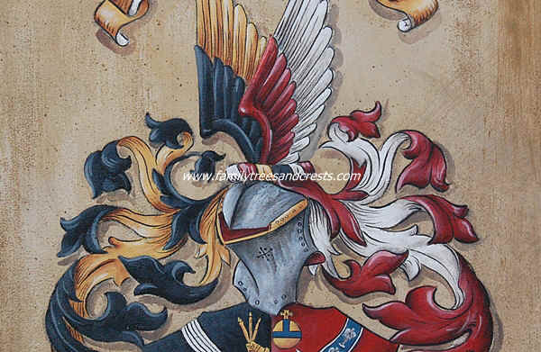 coat of arms medieval shield detail