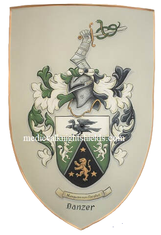 Danzer family coat of arms shield