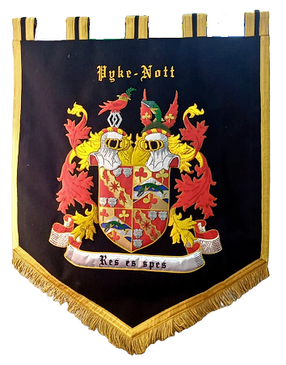 family crest embroidery