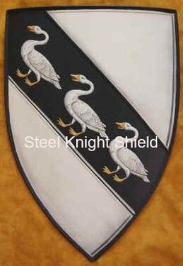 Medieval Coat of Arms shield- battle knight shield 