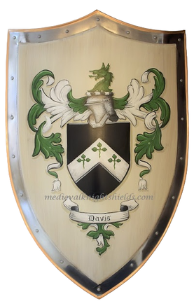 Davis family crest shield