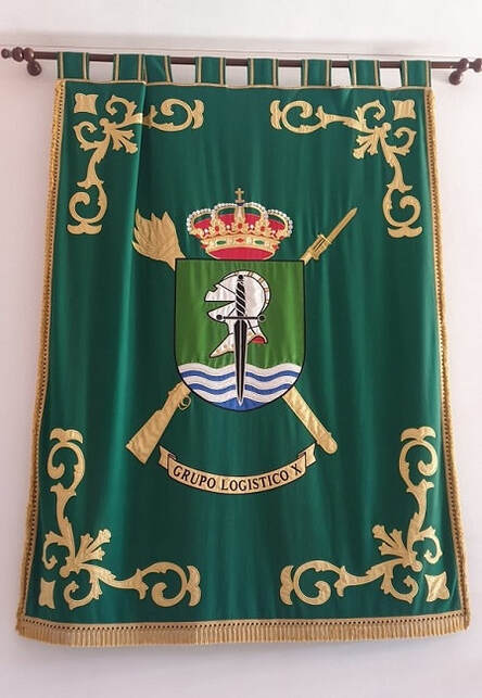 Exclusive family Coat of Arms embroidery wall tapestry