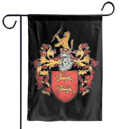 Standard flags - garden flags with coat of arms