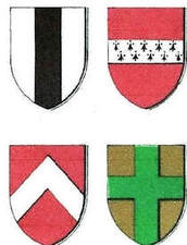 heraldry symbols meanings , Heraldic shields divisions 3