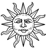 sun - heraldic symbol