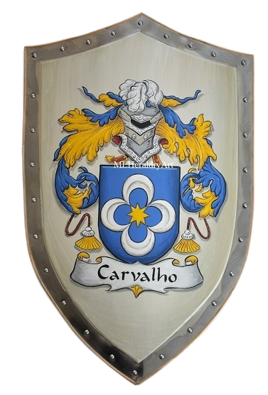 Carvalho Coat of Arms shield 