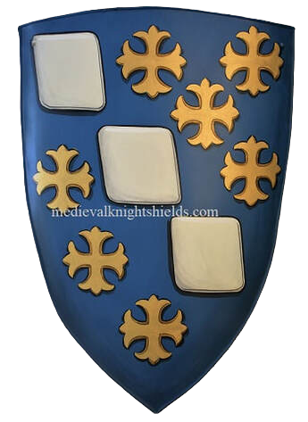 shield of arms with cross