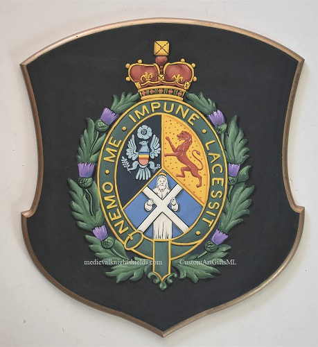 Insignia St Andrew's Society wall plaque 