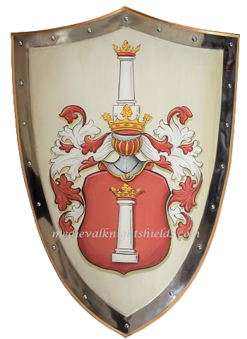 Kimantas - Coat of Arms painting knight shield