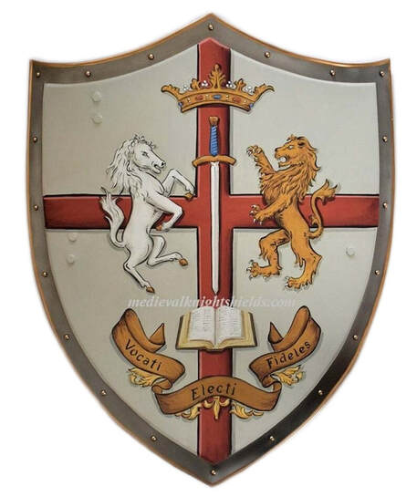 Religious Coat of Arms shield
