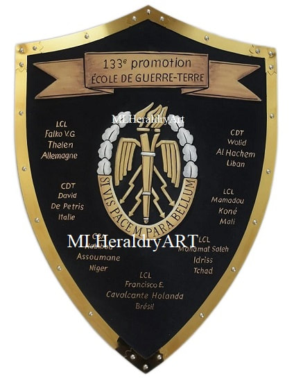   Military shield - promotional shield