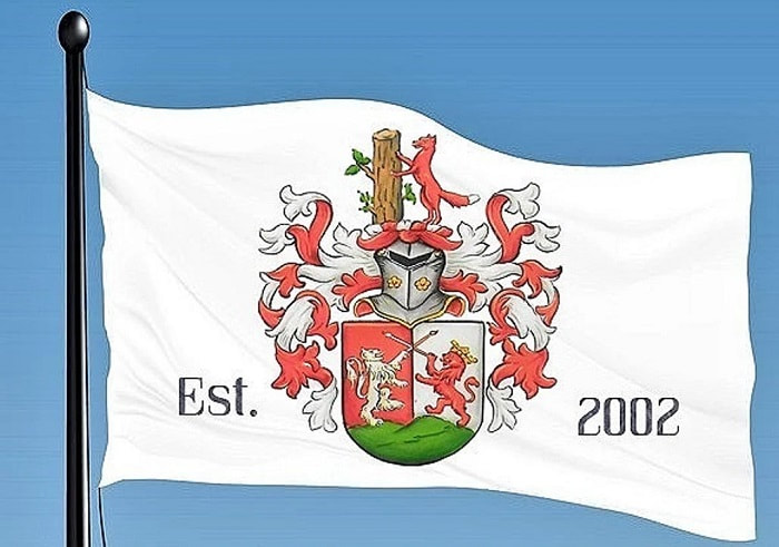 Standard flags - garden flags with coat of arms