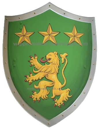 Moore - Coat of Arms shield  - lion rampant 