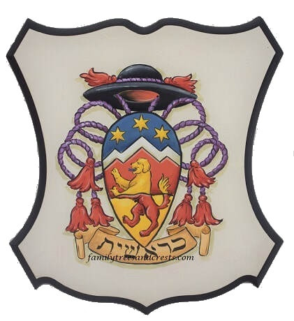 Religious Coat of Arms painting wooden plaque Ecclesiastical Heraldry 