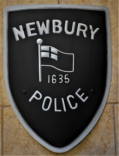 Newbury Police badge - Police shield