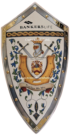 Bankers -  Quimby Coat of Arms knight shield