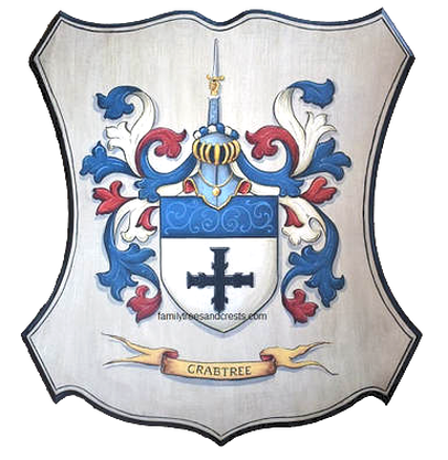 Craptree Coat of Arms wall plaque