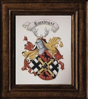 Coat of Arms design- hand painted family crest