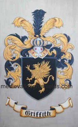 Griffith Coat of Arms painting