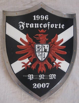 Crest Logo - Francoforte  Metal Knight Shield
