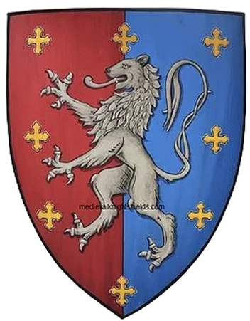 Sheerin Coat of Arms metal medieval knight shield