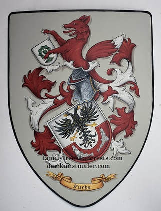 Coat of Arms Fuchs Knight Shield
