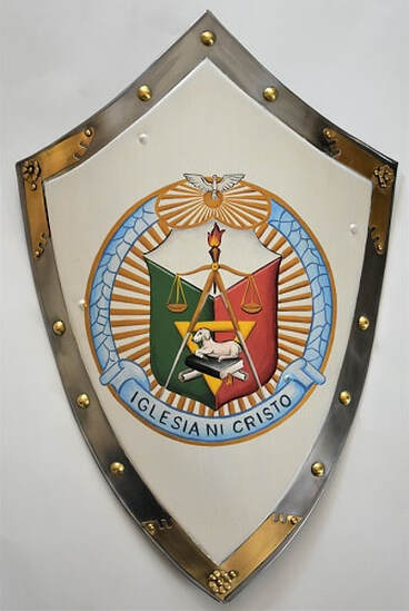 Iglesia ni cristo knight shield - church logo