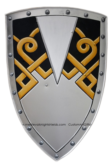 Celtic Knight Shield- solid metal