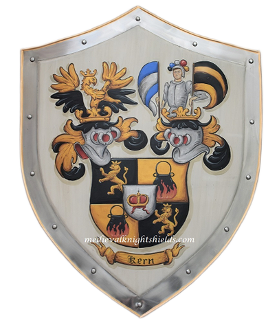 Kern Coat of Arms knight shield 
