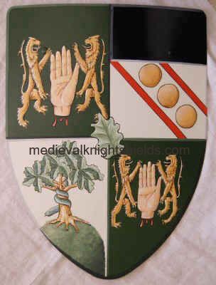 Custom medieval shield