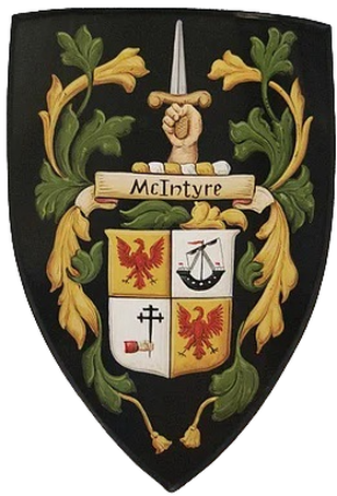 McIntyre family crest shield