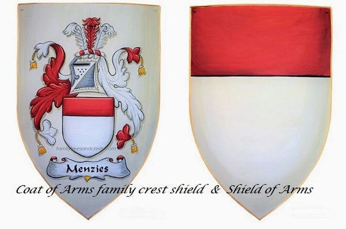 medieval heater shield coat of arms