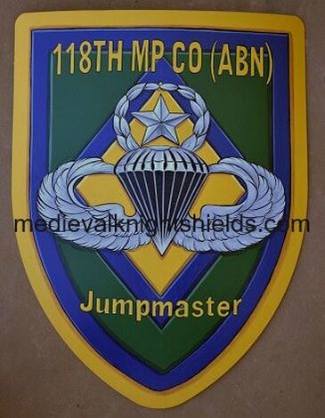 Jumpmaster Military Coat of Arms shield 