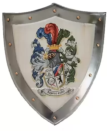 University Coat of Arms metal shield