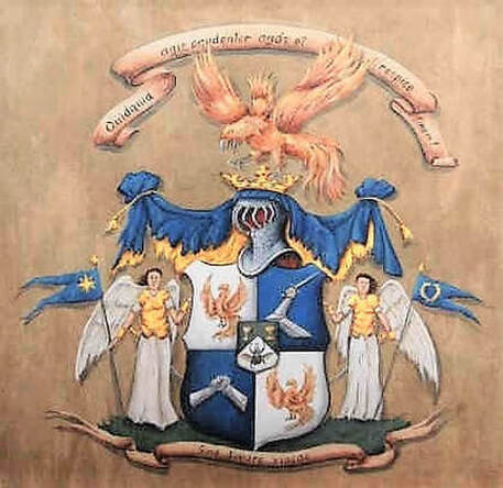 Wetzel family crest novelty coat of arms