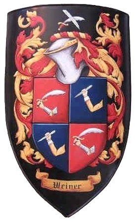 Weiner family crest Coat of Arms