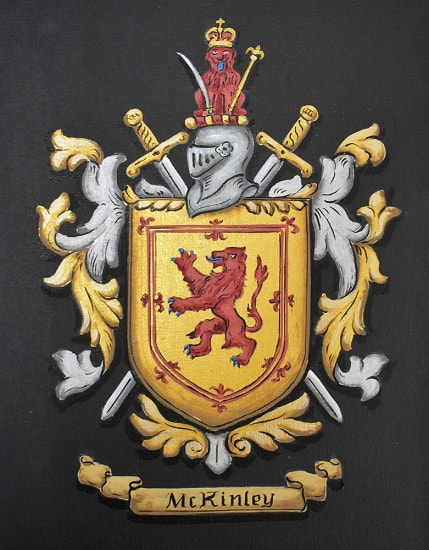 Scotland Coat of Arms-on canvas