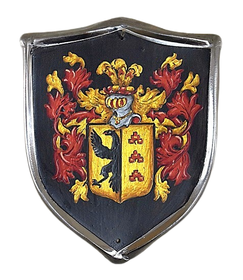 Teekema -  family crest door shield- house shield