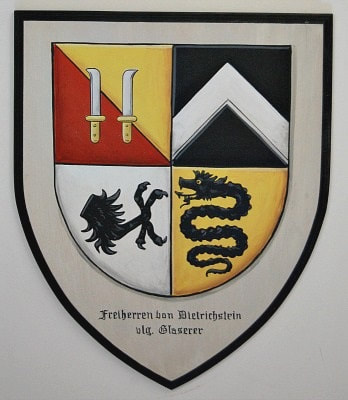 Barry Coat of Arms painting